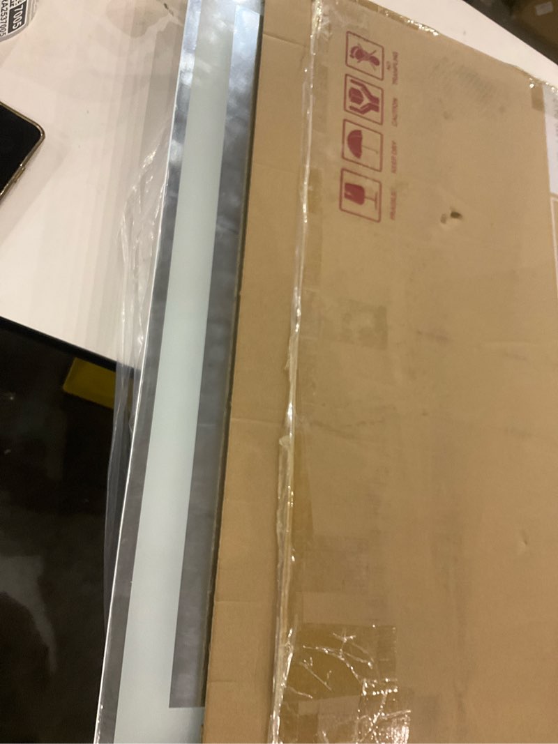 LED bathroom tempered mirror