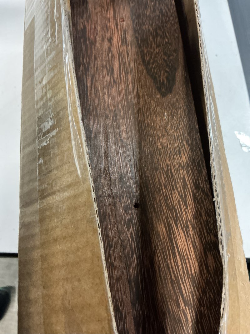 Condition photo showing Good Condition for kigley oversize coffee mug display rack wooden shelves rustic shot glass display case travel mug shelf wall mounted rack holder shadow box(5 x 6,dark brown) 5 x 6 dark brown