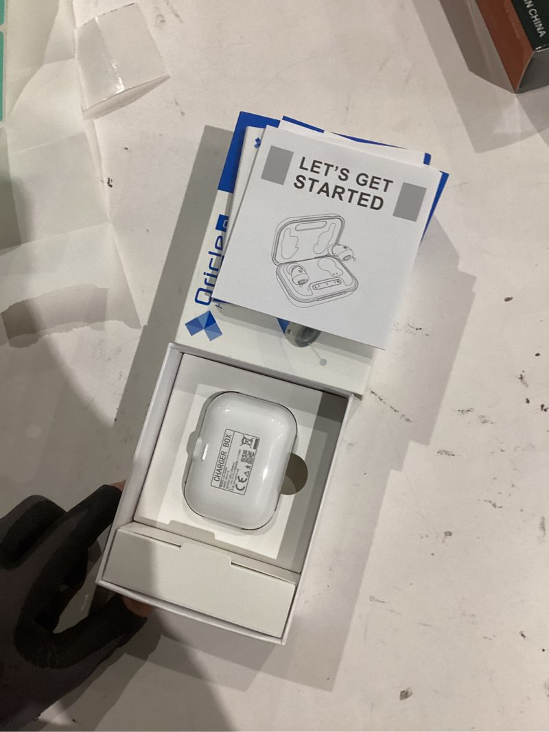 Condition photo showing New/Like New for Oricle Standard 2.0 Hearing Aids for Seniors - Oricle Hearing Aids for Adults with Advanced Noise Cancellation - Easy Volume Control with Portable Charging Case