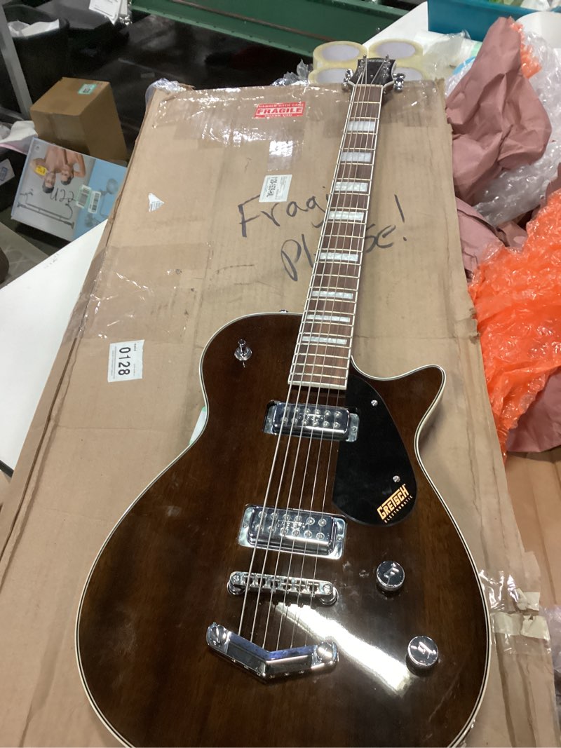 Condition photo showing As Is for gretsch g5220 electromatic jet bt electric guitar - midnight sapphire