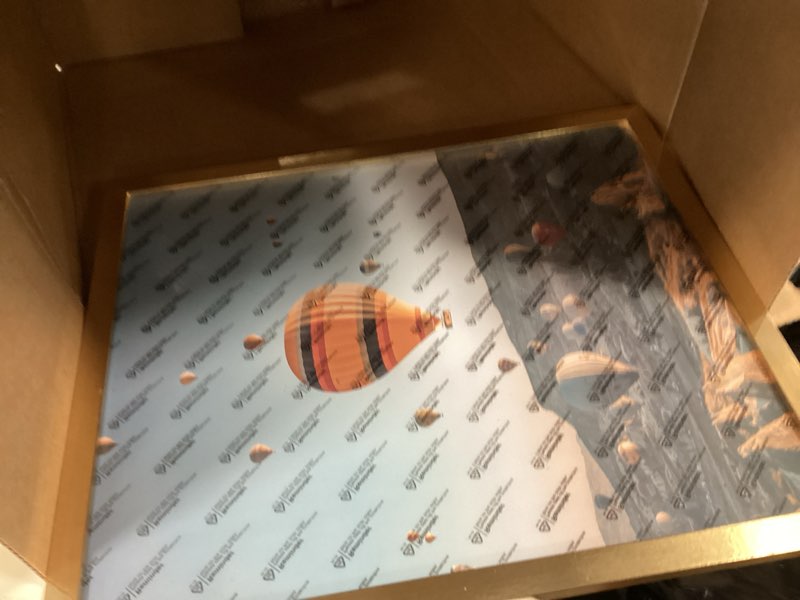 Condition photo showing Good Condition for JCJMY 15x18 Picture Frame Gold for Photo and Poster, Horizontal and Vertical Formats for Wall Hangin