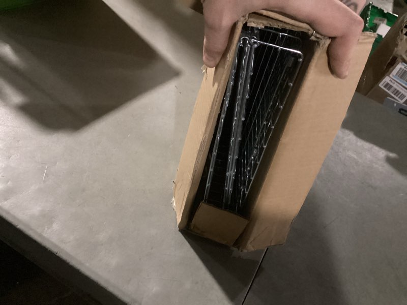 Condition photo showing As Is for VEVOR Live Animal Cage Trap, 31" x 10" x 12" Humane Cat Trap Galvanized Iron, Folding Animal Trap with Handle for Rabbits, Stray Cats, Squirrels, Raccoons, Groundhogs and Opossums