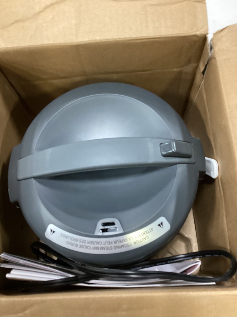 Condition photo showing Good Condition for instant pot zest 8 cup one touch rice cooker, from the makers of instant pot, steamer, cooks rice, grains, quinoa and oatmeal, 8-cup cooked/4-cup uncooked, no pressure cooking functionality