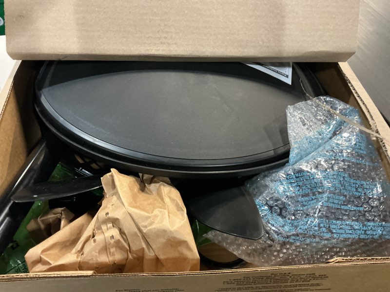 Condition photo showing New/Like New for lasko pedestal fan, oscillating fan for bedroom with adjustable height and 3 cooling speeds, portable, 18", black, 1827
