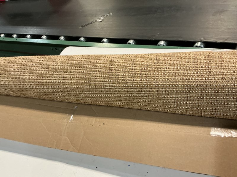 Condition photo showing Good Condition for DEXI Dirt Trapper Door Mat, 24x39 Washable Doormat, Dirt Resistant and Absorbent, Easy Clean Low-Profile Floor Rugs for Entryway, Front Door, and Inside Entrance, Beige 2' x 3'3" (Rectangular) Beige