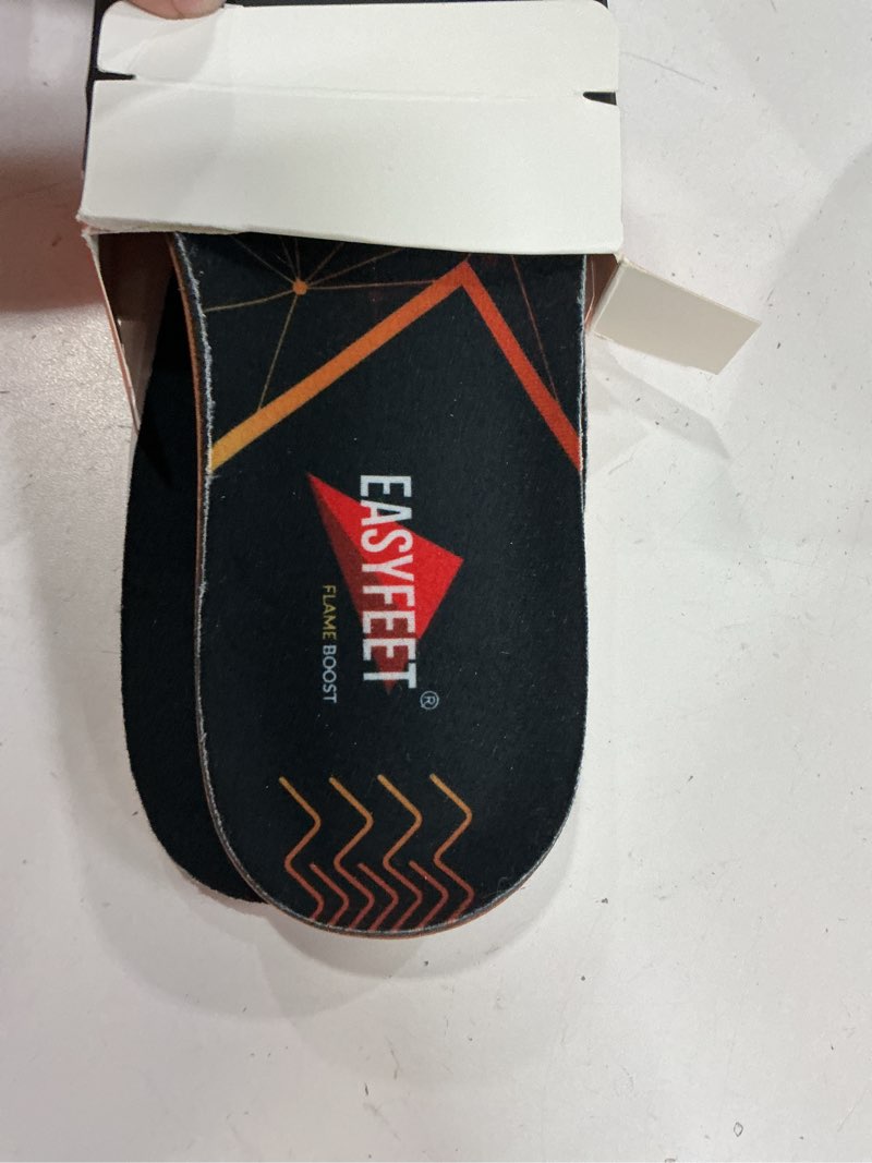 Condition photo showing New/Like New for Running Athletic Shoe Insoles Men Women - Sport Insole - Shock Absorption Inserts - Walking Hiking Hockey Tennis Basketball - Orthotic Comfort Cushions Inserts Sneakers Black S (Men 7-8.5/Women 8-9.5)