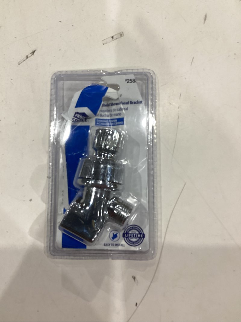 aquasource chrome shower arm and flange