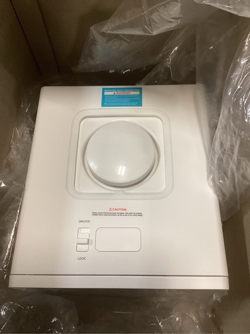Condition photo showing Good Condition for 3L Stainless Steel Warm Mist Humidifier with Easy Clean and Warm Steam Function, Healthy Air Mist Humidifiers for Bedroom Living Room, with Sleep Mode and Auto-off Setting