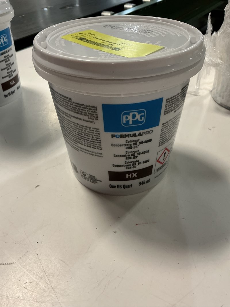 Condition photo showing Good Condition for glidden next gen 1 qt. blue shade red iron oxide paint colorant