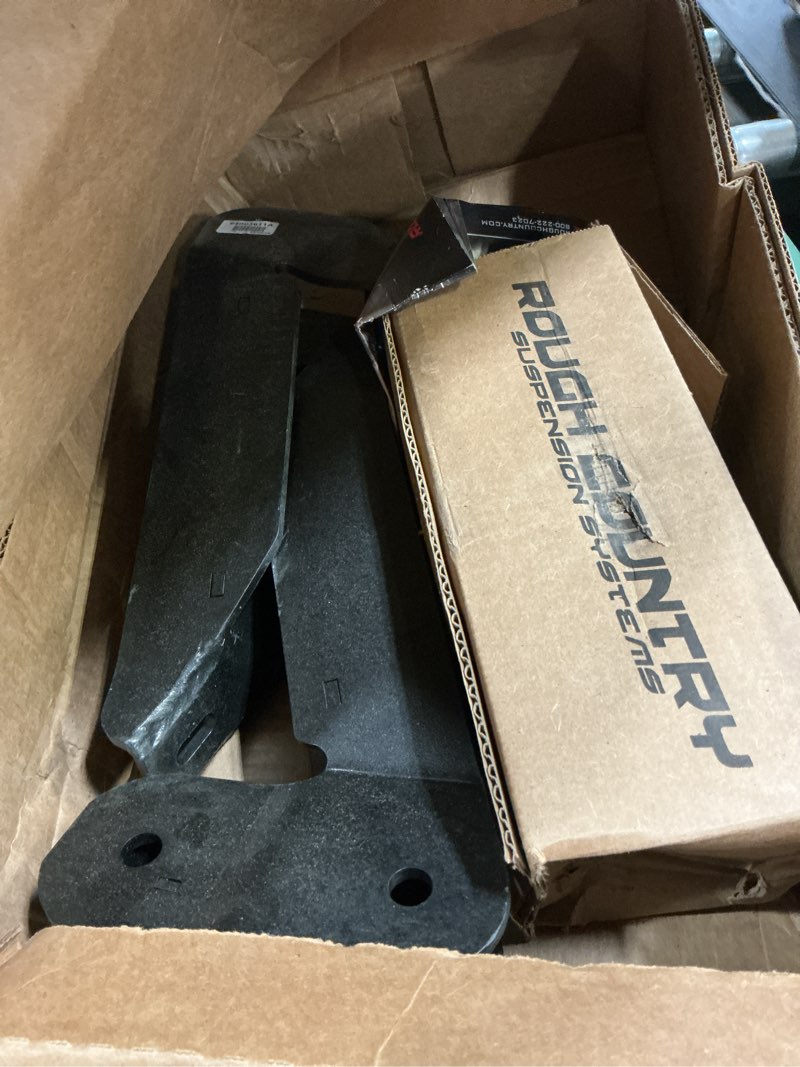Condition photo showing As Is for rough country control arm drop relocation kit for 2003-2013 ram 2500/3500-342