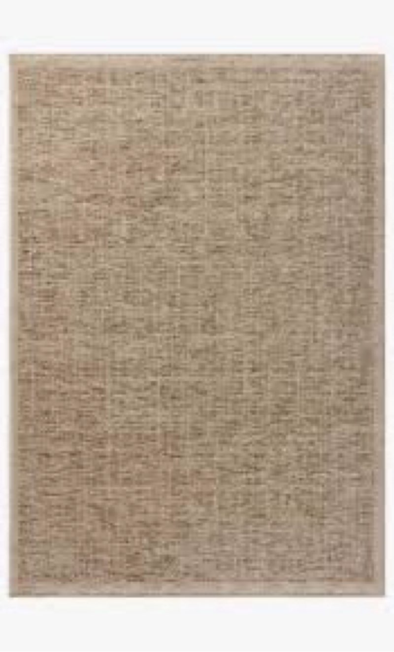 Loloi Winston Collection WIT-01 Denim/Bone 6'-7\" x 9'-10\", .38\" Pile Height, Area Rug, Soft, Durable