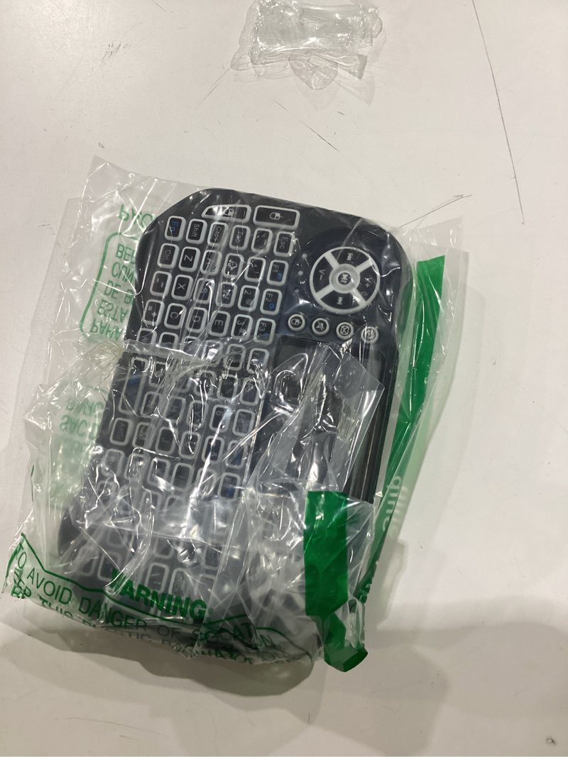 BIFANS Mini Keyboard with Bluetooth & 2.4G for Android TV Box/PC/FireStick/Laptop with Touchpad, Bac