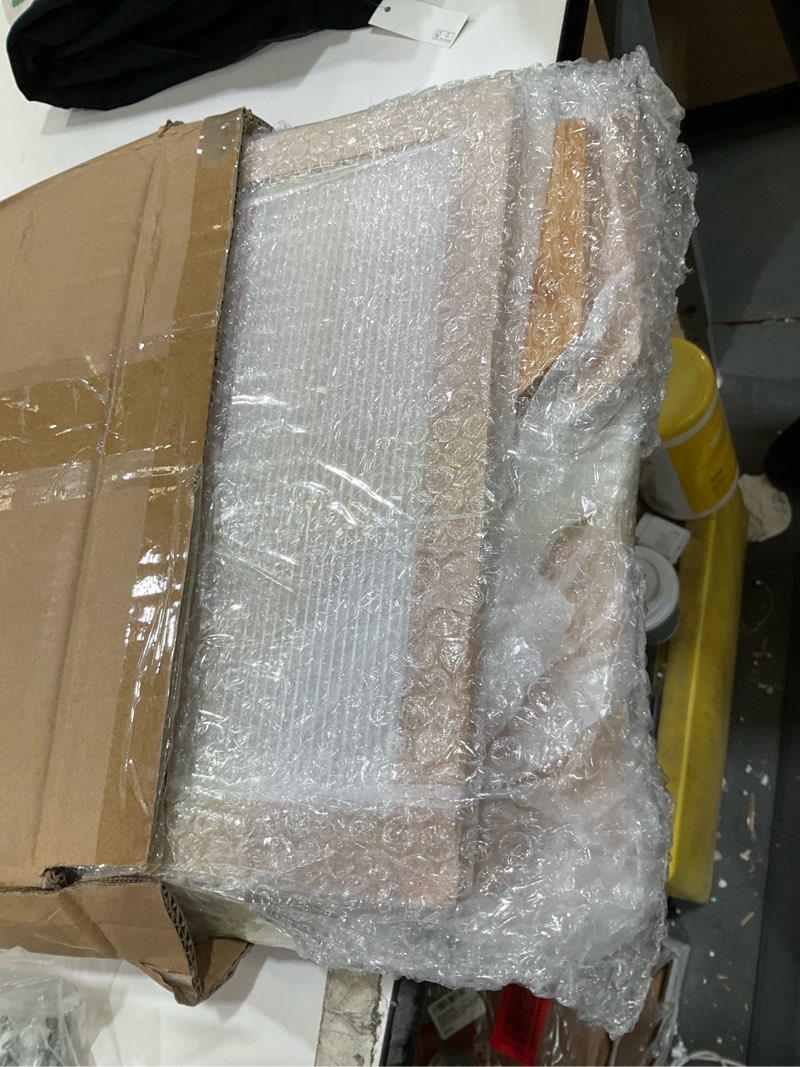 Condition photo showing Good Condition for corner bread box for kitchen countertop: bamboo storage container for homemade bread, two layer breadbox under cabinet mount, large bread holder for kitchen counter, pantry shelf double-door