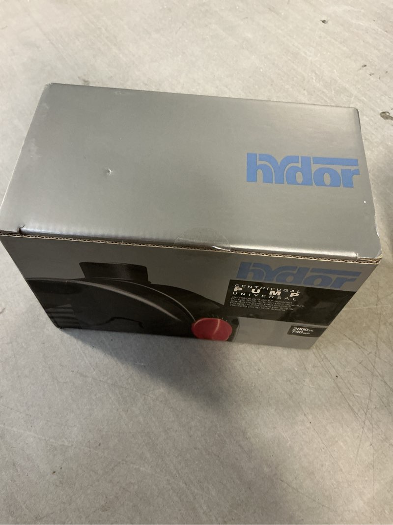 Condition photo showing New/Like New for Hydor 740 Universal Pump, 740 GPH - Original Seltz L40 L40, 740 GPH