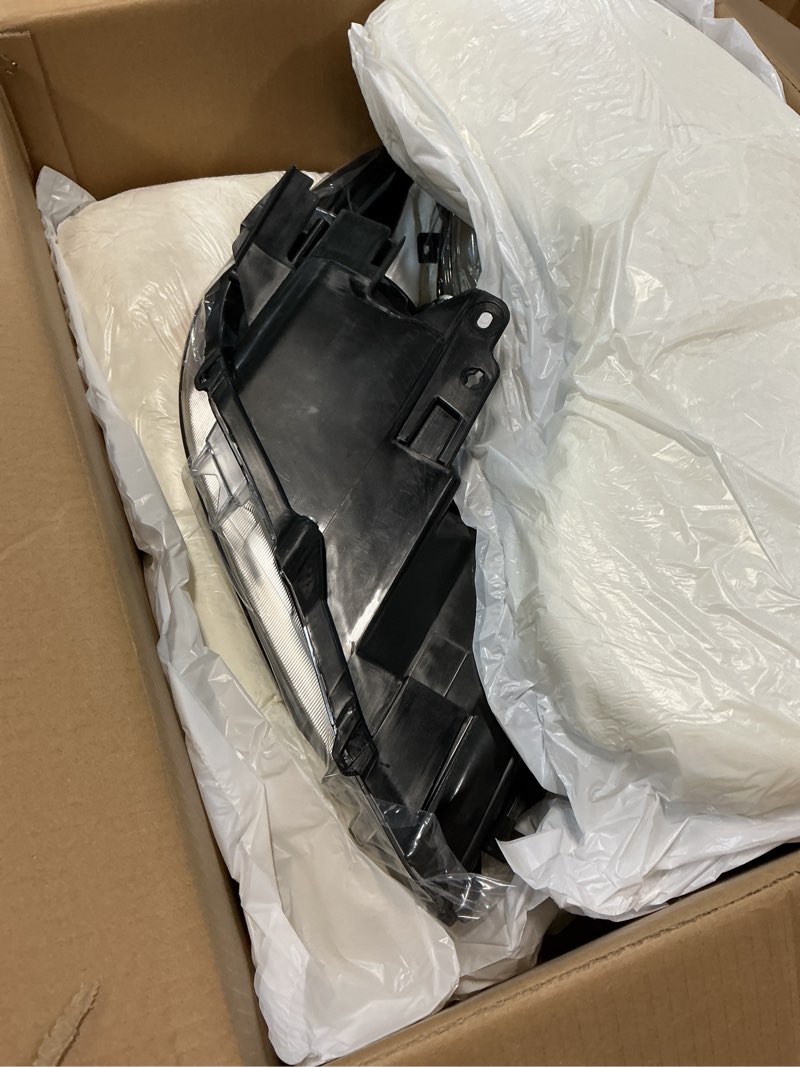 Condition photo showing New/Like New for headlight assembly compatible with 2012-2015 toyota prius replacement for 8117047520 8113047520, headlamp head lights lamp chrome housing clear lens driver & passenger side