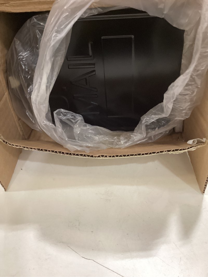 Condition photo showing Good Condition for mailboxes for outside, galvanized steel medium black metal mailbox, 20 x 8.7 x 6.7 inches