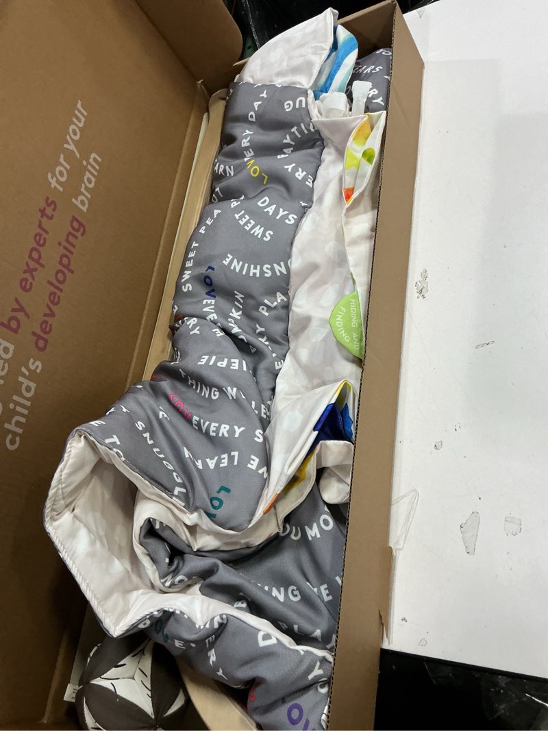 Condition photo showing As Is for LOVEVERY | The Play Gym | Award Winning For Baby , Stage-Based Developmental Activity Gym & Play Mat for Baby to Toddler