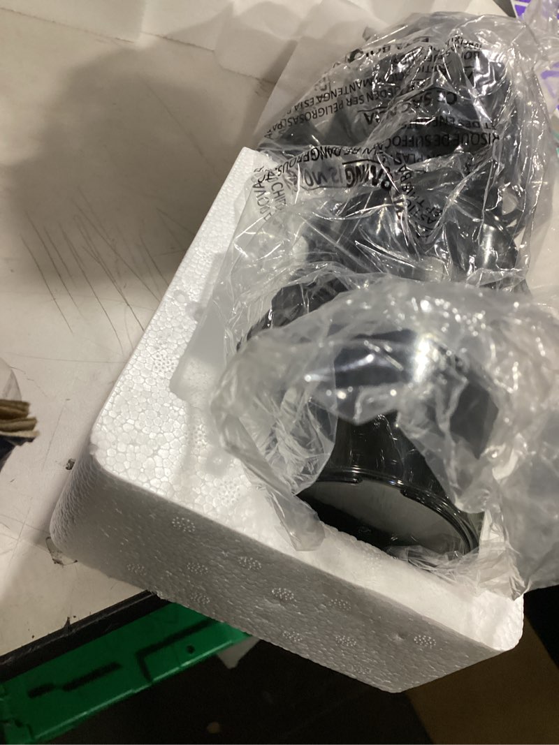 Condition photo showing New/Like New for Elite Gourmet EJX600 Mini Compact Small Space-Saving Masticating Slow Juicer Cold Press Juice Extractor, Nutrient and Vitamin Dense, BPA-Free Tritan, Easy to Clean, 16 oz Juice Cup, Charcoal Grey 16 ounce Black