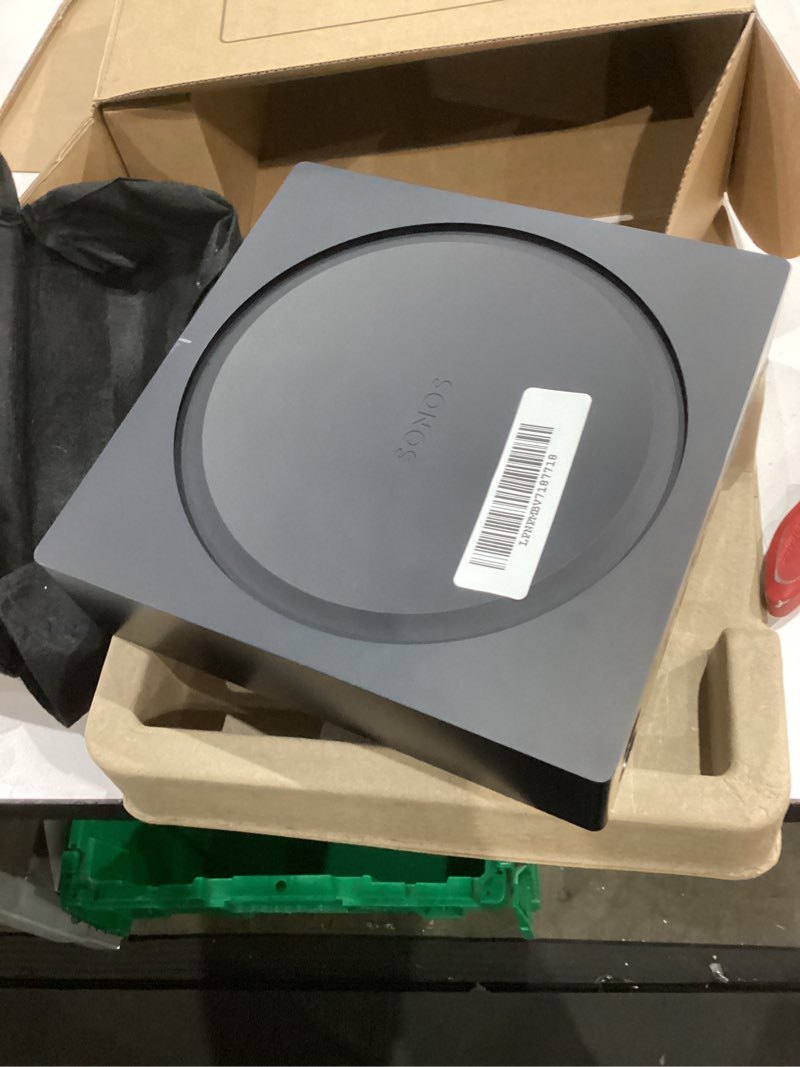 Condition photo showing New/Like New for sonos amp - the versatile amplifier for powering all your entertainment - black