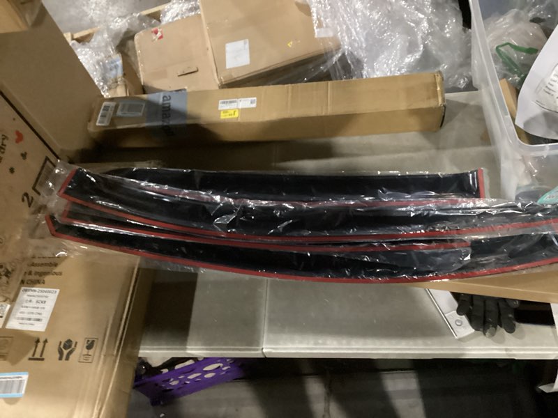 Condition photo showing New/Like New for kpy rain guard compatible with nissan versa sedan 2020-2024, 4pc window visor side window vent deflectors tape-on style, 2020 2021 2022 2023 2024 20-24 versa sedan