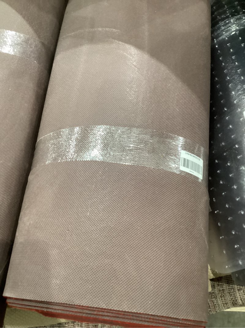 Condition photo showing Good Condition for PBHEPJ 4ft x 50ft Extra Thick Red Carpet Runner for Party, Non-Slip TPR Rubber Backed red Rug, Wedding and Events Decorations, Reusable