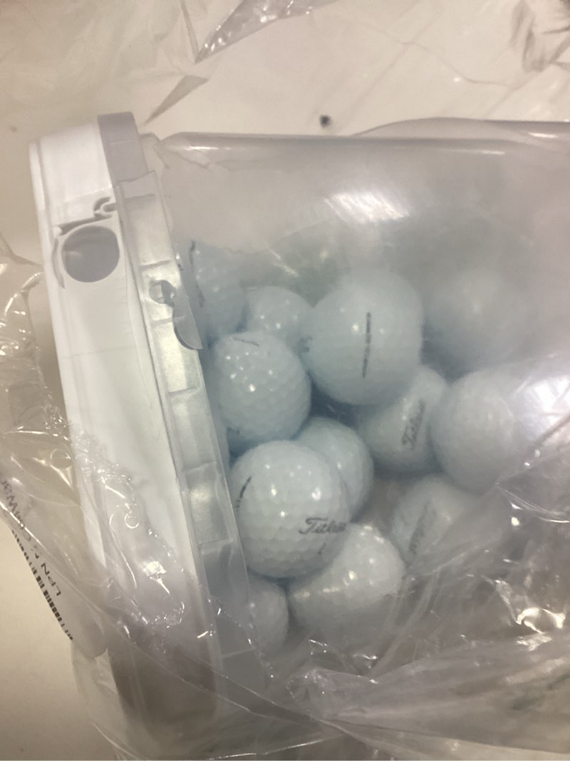 Condition photo showing Good Condition for titleist reload recycled golf balls pro v1 golf balls (19  pack), white, one size