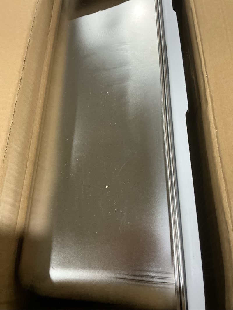 Condition photo showing Good Condition for Stainless Steel Litter Box for Pine Pellet Cat Non Clumping Litter System | XXL Sifting Cat Box with Lid for Big Cats | High Sided, Anti-Urine Leakage | Non-Stick Bottom