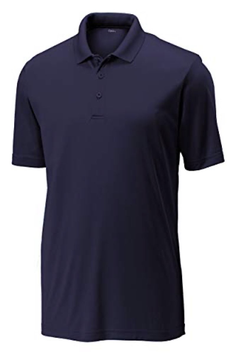 Opna Mens Dry-Fit Golf Polo Shirts navy 2108 BLACK- size XLT 