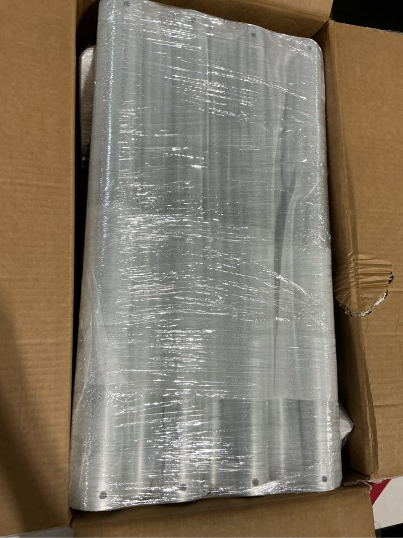 Condition photo showing Good Condition for land guard galvanized raised garden bed kit, galvanized planter garden boxes outdoor, oval large metal raised garden beds for vegetables…………