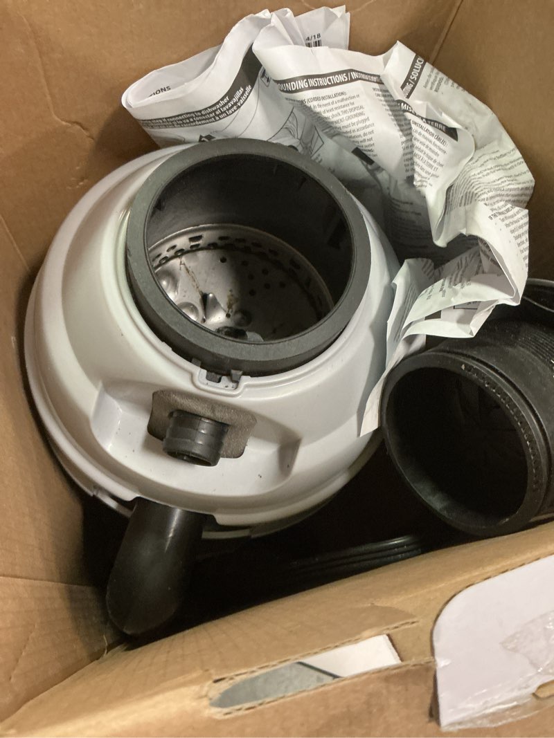 Condition photo showing Good Condition for Waste King Garbage Disposal for Kitchen Sink with Power Cord, Food Waste Disposer, L-8000 1 HP - Continuous Feed Disposal Only 20 Year Warranty