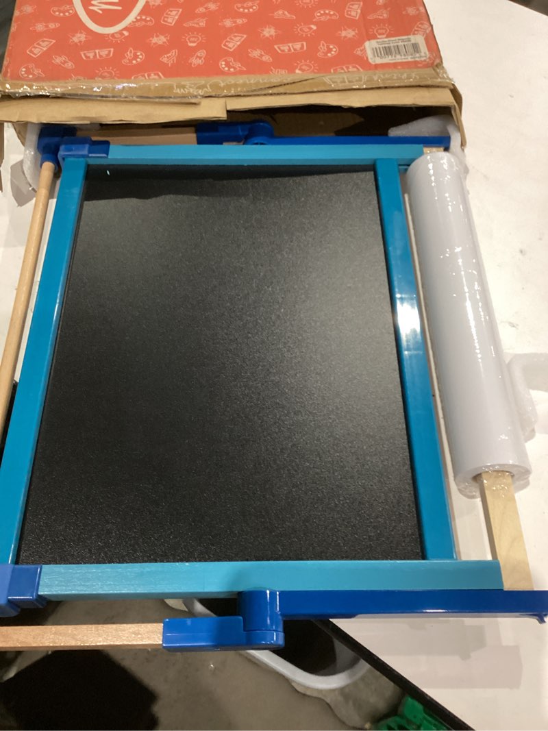 Condition photo showing Good Condition for Melissa & Doug Deluxe Double-Sided Tabletop Easel, Arts & Crafts, 42 Pieces, 17.5” H x 20.75” W x 2.75” L, Great Gift for Girls and Boys 3, 4, 5 Year Olds and Up