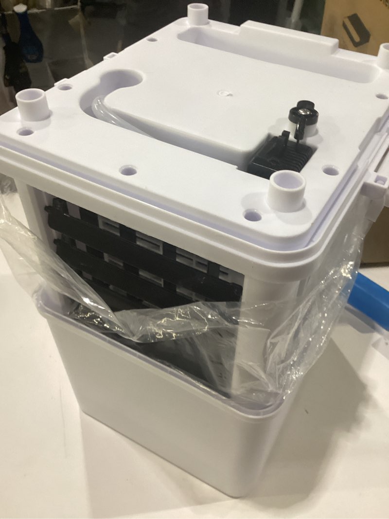Condition photo showing Good Condition for 2800cfm swamp cooler, portable evaporative air cooler with 8.3 gal water tank, 4 ice packs, 120° oscillation, 3 speeds & modes, 12h timer, remote cooling fan for large room garage 8.3gal
