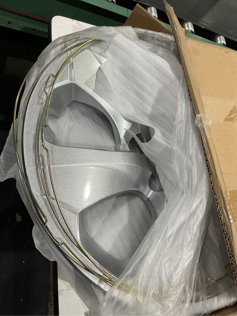 Condition photo showing Good Condition for hubcaps compatible with toyota rav4 2019-2024 ; 17 inch wheel covers; set of 4 packs (silver)