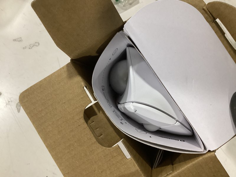 Condition photo showing Good Condition for logitech ergo m575s wireless trackball mouse, wireless ergonomic mouse with bluetooth and encrypted dongle, comfortable thumb control, precise and smooth tracking, for pc/mac - off- white silver ball white + silver ball