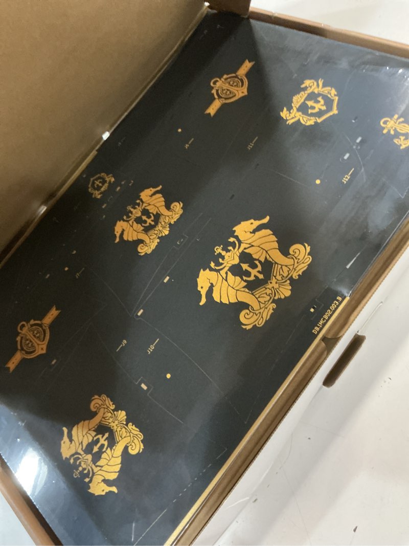 Condition photo showing Good Condition for rokr seahorse barque 3d wooden puzzle for adult - sailboat model kit, 603-piece diy assembly, 1:100 scale sailboat mcb02