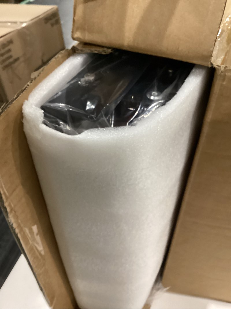 Condition photo showing New/Like New for Wall Mounted Ironing Board with Iron Holder, 42 X 14 Compact Mount Foldable Ironing Board for Small Spaces, Space Saving with Cotton Fabric Cover and Silicone Iron Rest 14x42 inches