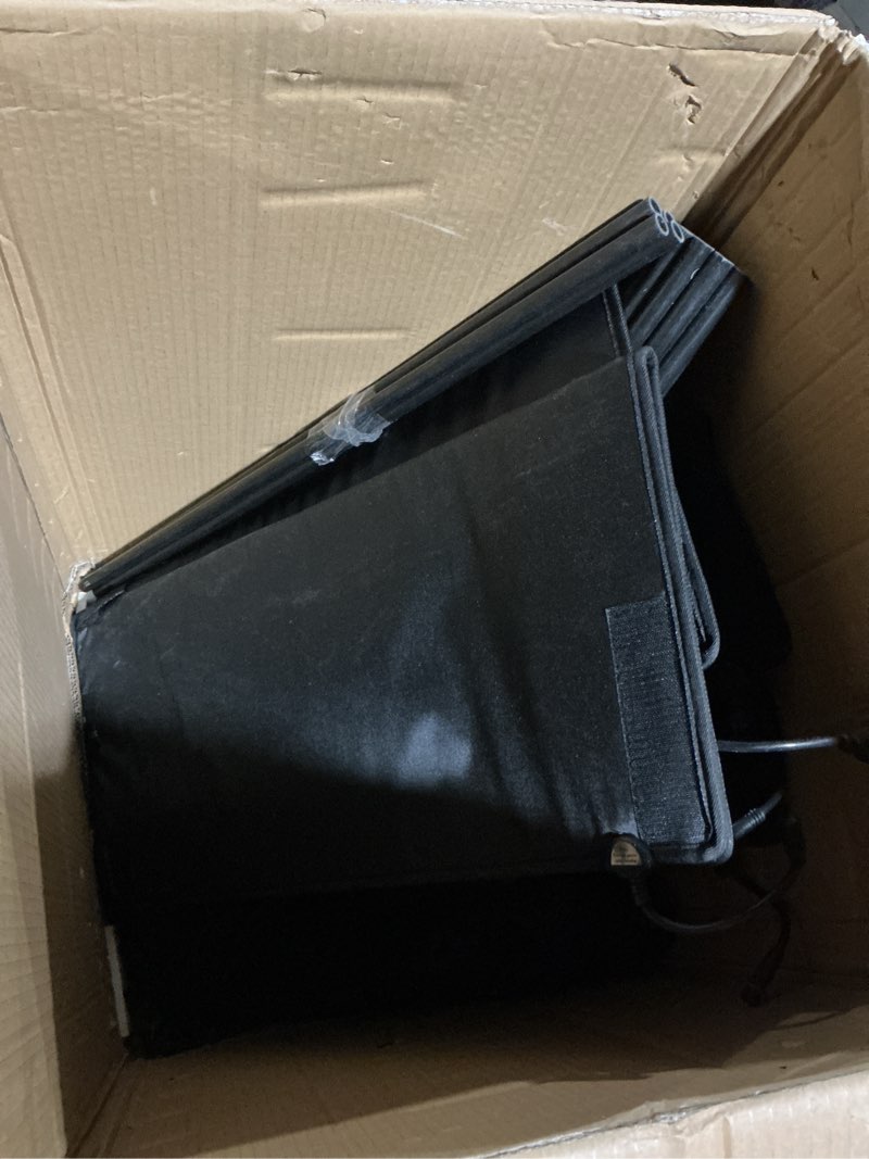 Condition photo showing As Is for Far Infrared Sauna Box with Red Light Therapy, Portable Dry Sauna for Relaxation, Detoxification, Carbon Crystal Heating,9 Levels, Full Size 5.9ft×2.9ft×2.6ft Full-body