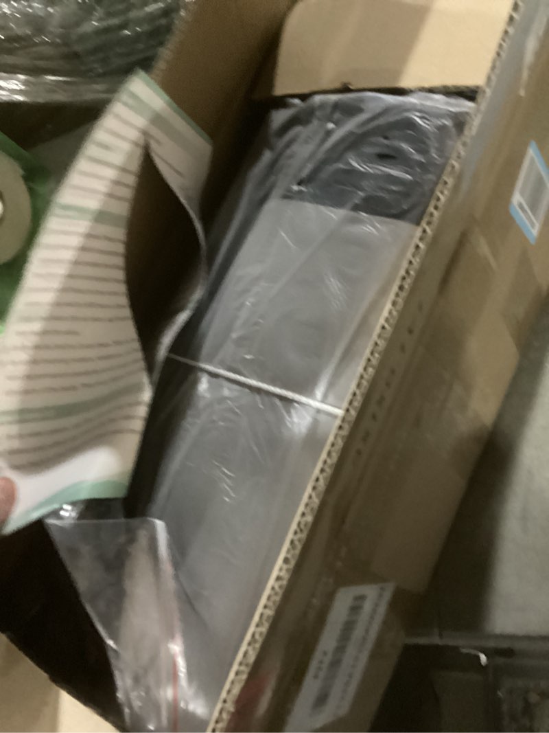 Condition photo showing New/Like New for air mat tumble track, gymnastics mats tumbling track with electric air pump for home use cheerleading training kids gym yoga black 10ftx3.3ftx4inch