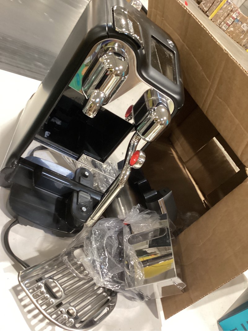 Condition photo showing Good Condition for Nespresso Creatista Pro Espresso Machine by Breville, Black Truffle Black Truffle One Size