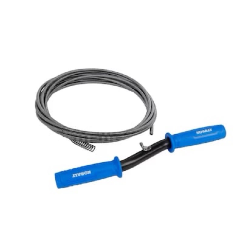 Condition photo showing New/Like New for Kobalt 1/4-in x 15-ft High carbon wire Hand auger for Sink