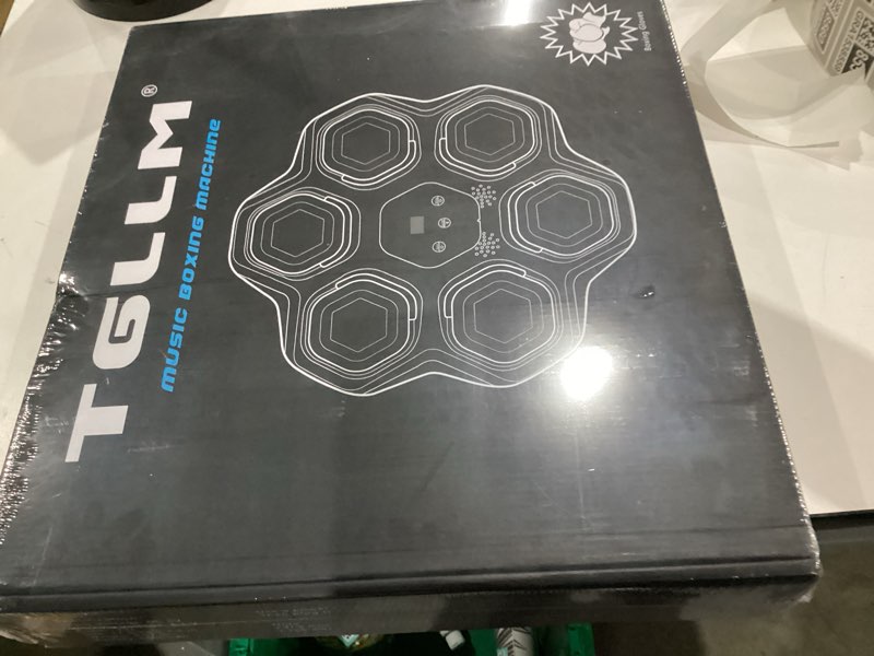 Condition photo showing Good Condition for Music Boxing Machine, Smart Bluetooth Boxing Machine with Gloves, Wall Mounted Music Punching Trainer for Kids Adult, LED Electronic Boxing Workout Target with 9 Modes & 9 Speeds