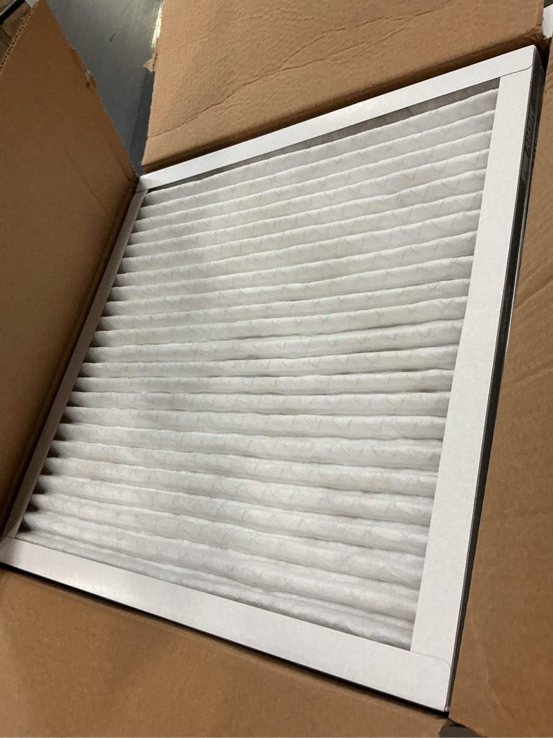 Condition photo showing Good Condition for Amazon Basics 20x20x1 Air Filter 6 Pack, MERV 11 AC Furnace Filters (Actual Size: 19.75 x 19.75 x .75) 20x20x1 Merv 11