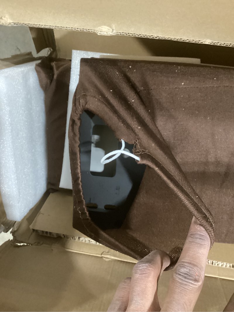 Condition photo showing Good Condition for ROVATE LED Shower Panel Tower System with Rainfall Mist Shower Head, Matte Black 6-in-1 Shower Tower with Jets and Handheld and Digital Temperature Display, High Pressure Shower Column with Tub Spout