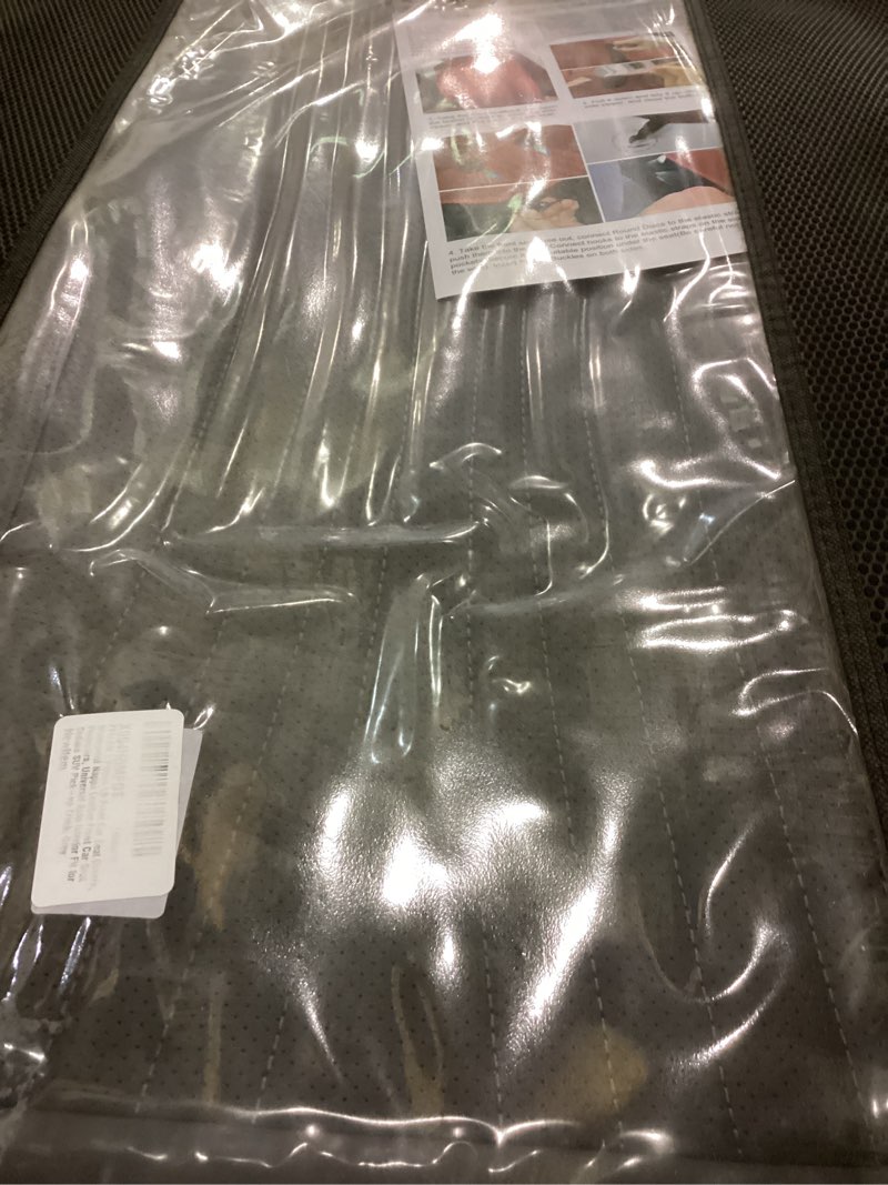 Condition photo showing Good Condition for 2 Pieces LB Front Car Seat Covers, Waterproof Nappa Leather Front Car Seat Protectors, Universal Auto Interior Fit for Sedans SUV Pick-up Truck, Grey