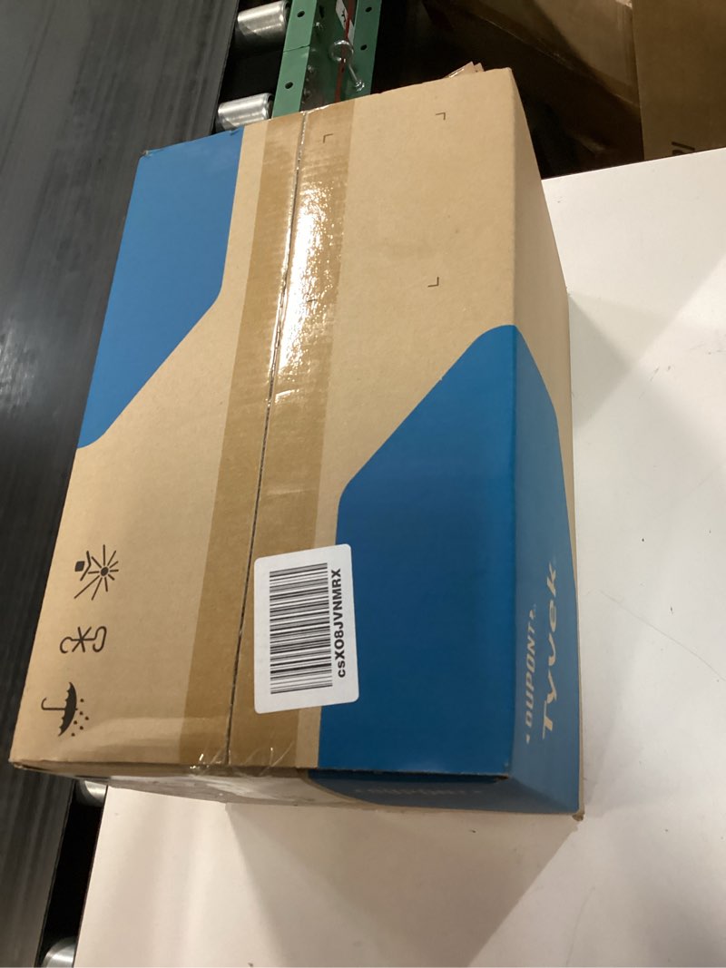Condition photo showing New/Like New for e.i. dupont de nemours tyvek elastic-cuff hooded coveralls w/boots, white, x-large, 25/carton (dupty, dupty122sxl