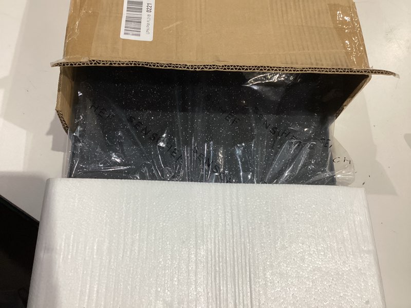 Condition photo showing Good Condition for SENSCHEF Cleansnap Everyday Electric Griddle, Great Gift for Family Feasts - 20” Nonstick Grill with Foldable Anti-Mess Shield, Rapid 1700W Hea & PPG Ceramic Coating, Dishwasher Safe, Vanilla Cream 20 x 12" Vanilla Cream