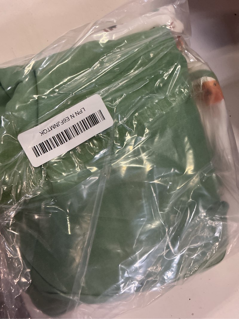 Condition photo showing Good Condition for wytbaby 2 pack cotton baby sleep sack, wearable blanket | soft cotton sleepsack roomy leg space two-way zipper easy diaper changes available in 0.5tog,1.0tog,1.5tog 1.0 tog green fox 12-18 months