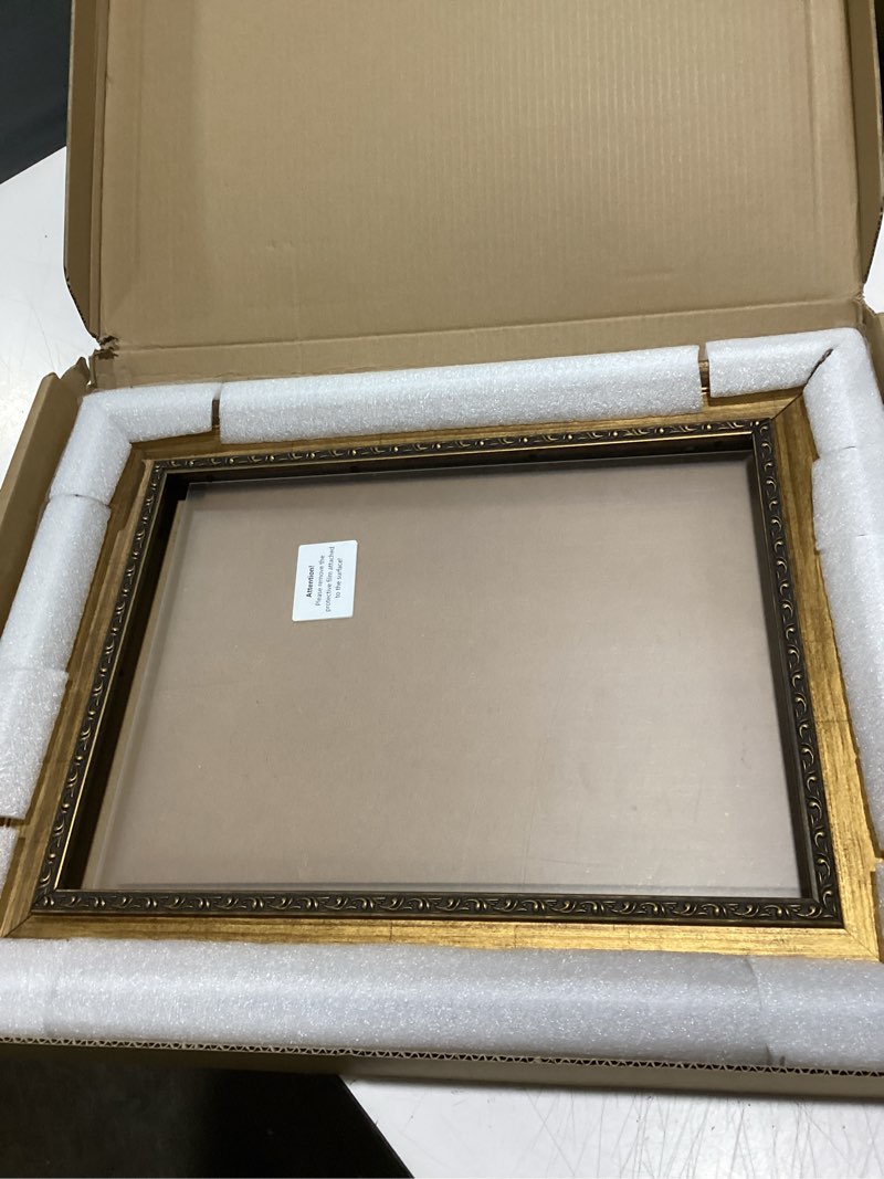 vintage 12x16 inches picture frames for collage wall art decor: antique framed for 12 by 16 photo frame, poster artwork painting frame, gallery art display, brown classic frame 12x16 12"x16" bronze01