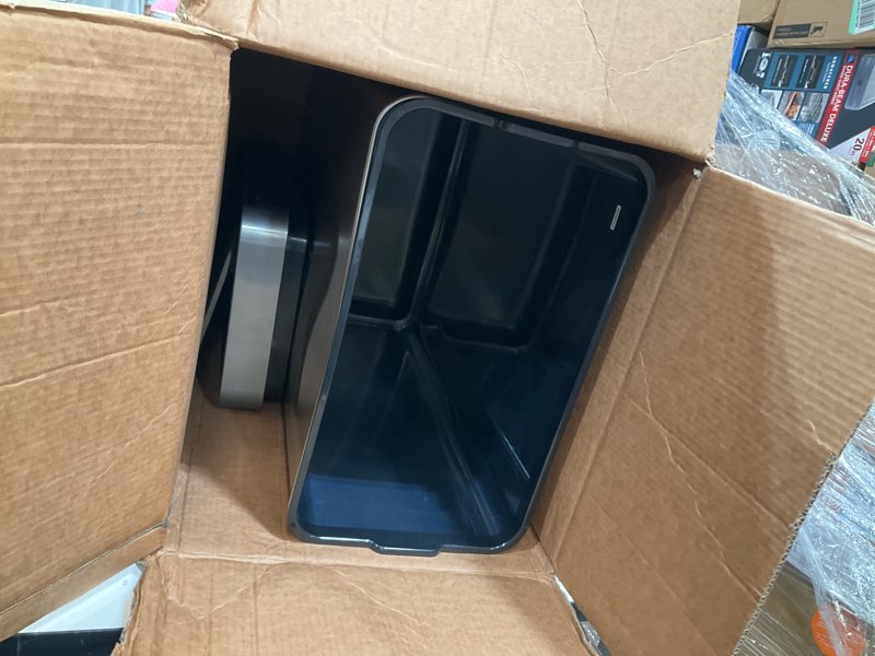 Condition photo showing Good Condition for eko mirage x 80 liter / 21.1 gallons motion sensor trash can, automatic large kitchen trash can touchless, stainless steel mirage 80l - stainless steel