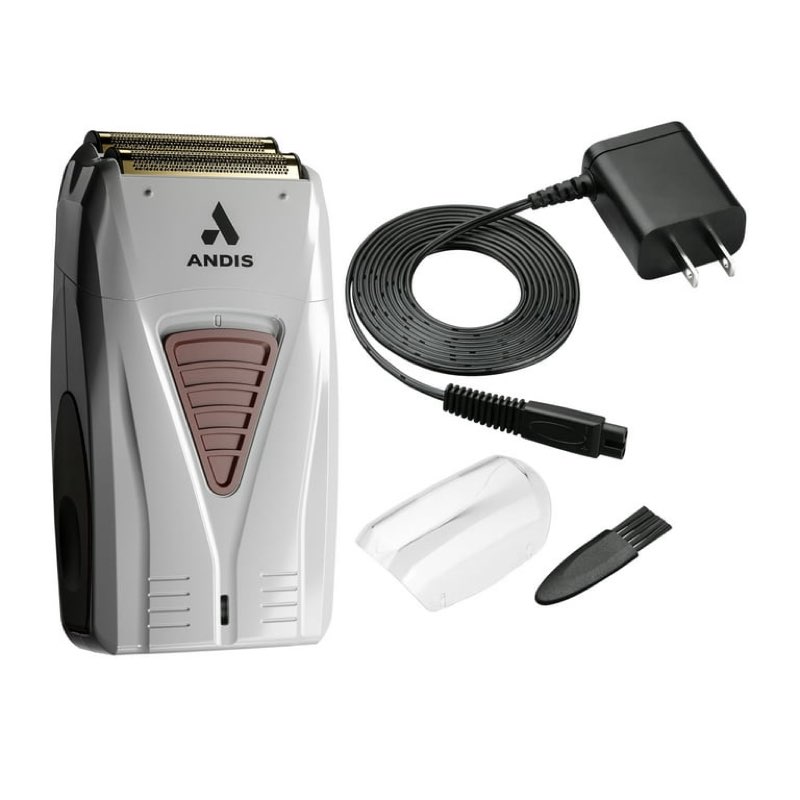 Andis TS-1 17235 Pro Foil Lithium Titanium Foil Shaver, Cord/Cordless, Smooth Shaving Cordless Shave